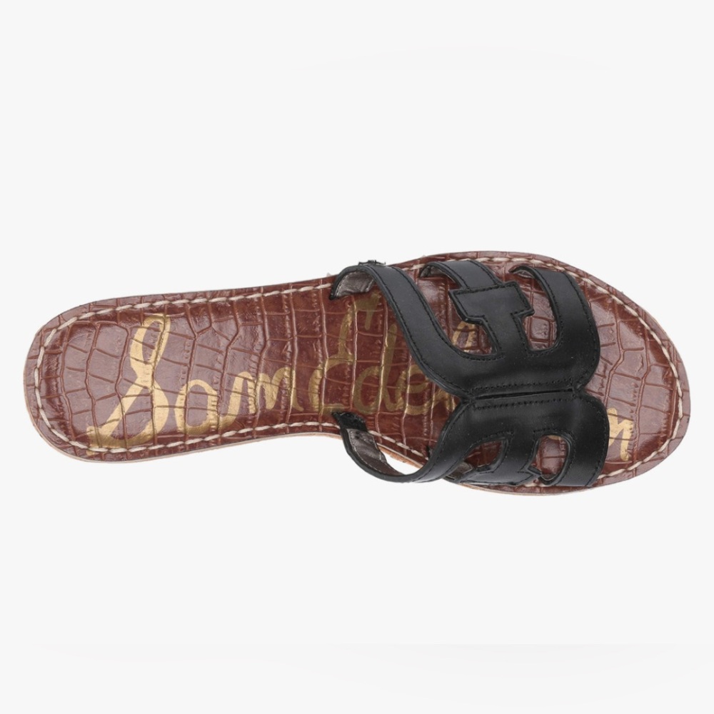Sam Edelman Regis Leather Slip-On Wedge Sandal Women's Size 9.5 (NWT) - Picture 12 of 16